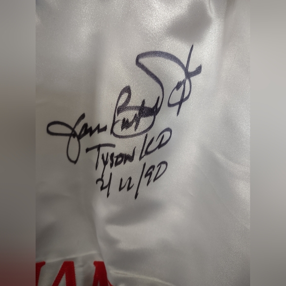 Autographed James "Buster" Douglas Boxer Shorts - Picture 3 of 5
